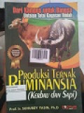 PRODUKSI TERNAK RUMINANSIA (KERBAU DAN SAPI)