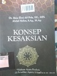 KONSEP KESAKSIAN
