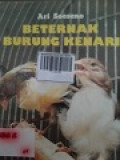 BETERNAK BURUNG KENARI