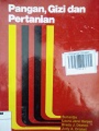PANGAN,GIZI DAN PERTANIAN