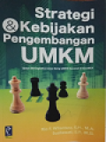 STRATEGI & KEBIJAKAN PENGEMBANGAN UMKM