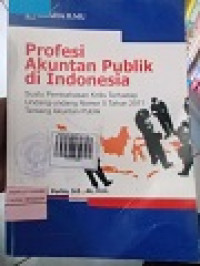 PROFESI AKUNTAN PUBLIK DI INDONESIA
